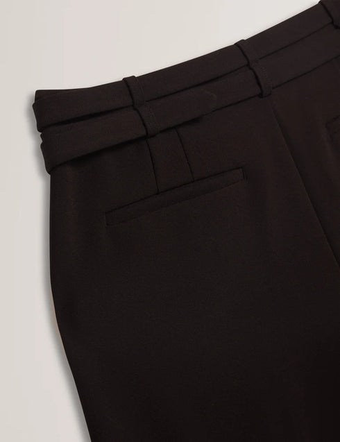 Ψηλόμεσο παντελόνι φαρδύ Hanliec Ted Baker 285804-black