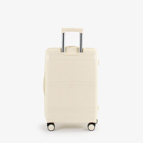 Βαλίτσα Μεσαία 65x45x24cm Y Not? SHI-43002 εκρού