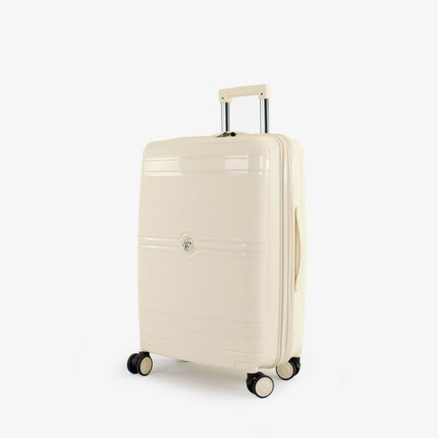 Βαλίτσα Μεσαία 65x45x24cm Y Not? SHI-43002 εκρού