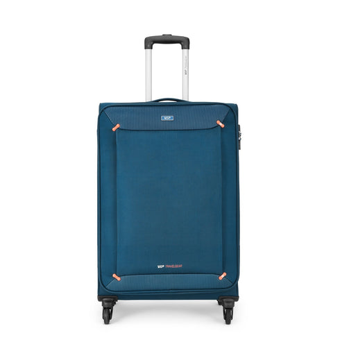 Βαλίτσα μεσαία 69x42x22cm VIP STSTAPW69 μπλε