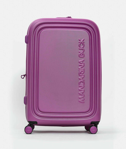 Βαλίτσα μεγάλη Logoduck 75x49x31cm Mandarina Duck P10SZV33-A40 μωβ