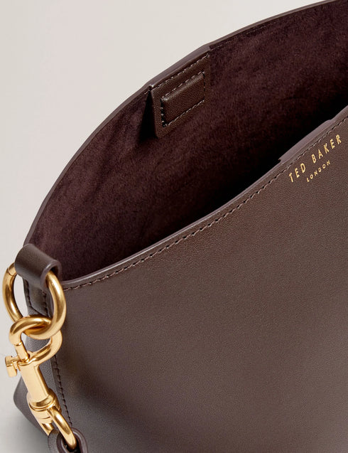 Τσάντα tote/χιαστί Wavely Ted Baker 281370-brn-choc