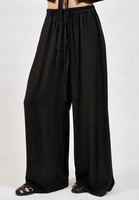 Παντελόνα Tuff Collectiva Noir CN142C02LIN μαύρο