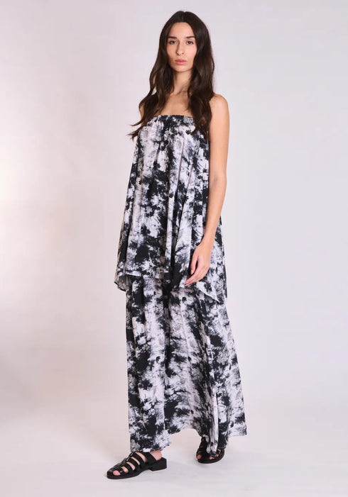 Φόρεμα μάξι Vale Collectiva Noir AT142B01VPR butterfly