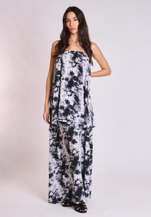 Φόρεμα μάξι Vale Collectiva Noir AT142B01VPR butterfly