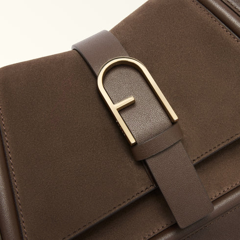 Τσάντα ώμου/χιαστί Flow Top Handle Furla WB01822 BX2567 4286 toni espresso