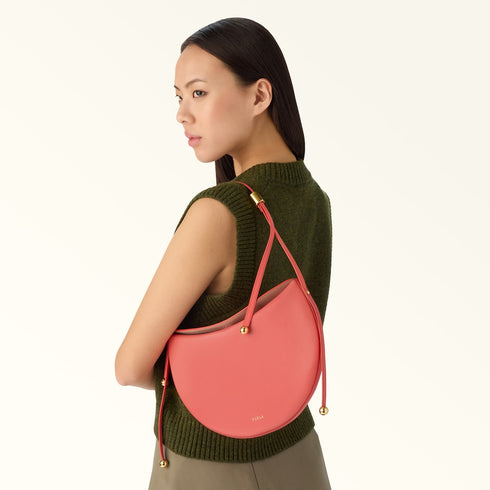 Τσάντα ώμου Moonstone Furla WB01868 BX3104 4477S κοραλί