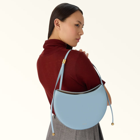 Τσάντα ώμου Moonstone Furla WB01868 BX3104 CDZ00 γαλάζιο