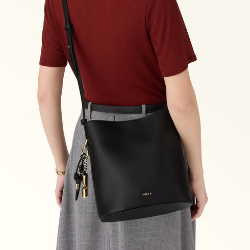 Τσάντα ώμου/χιαστί Roxie Furla WB01875 ARE000 O6000 μαύρο