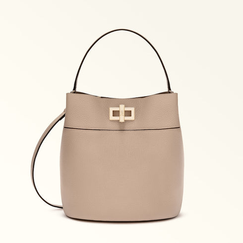Τσάντα tote/ώμου Amelia Furla WB01953 HSF000 93300 μπεζ