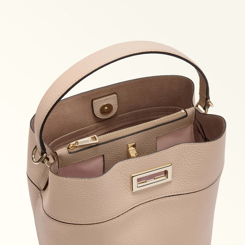 Τσάντα tote/ώμου Amelia Furla WB01953 HSF000 93300 μπεζ