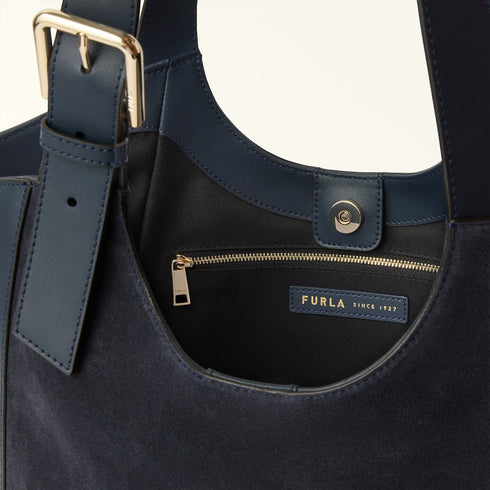 Τσάντα ώμου Dora Furla WB02012 BX4018 1007 2677S μπλε