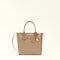 Τσάντα tote/ώμου Divide It Furla WB02038 BX2093 4947 μπεζ