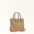 Τσάντα tote/ώμου Divide It Furla WB02038 BX2093 4947 μπεζ
