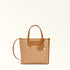 Τσάντα tote/ώμου Divide It Furla WB02038 BX4493 4935 μπεζ/ταμπά