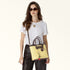 Τσάντα tote/ώμου Divide Furla WB02038 BX4493 4939 κίτρινο/καφέ