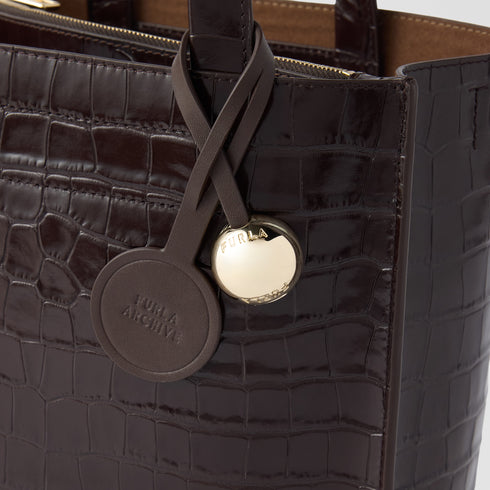 Τσάντα tote/χιαστί Iride Furla WE02123 BX4255 2460S καφέ