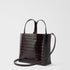 Τσάντα tote/χιαστί Iride Furla WE02123 BX4255 2460S καφέ