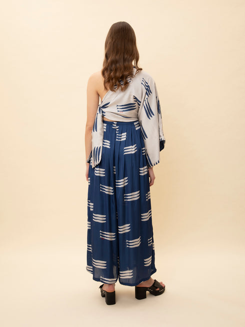 Παντελόνι Πλισέ Sardeles We_Are Μπλε