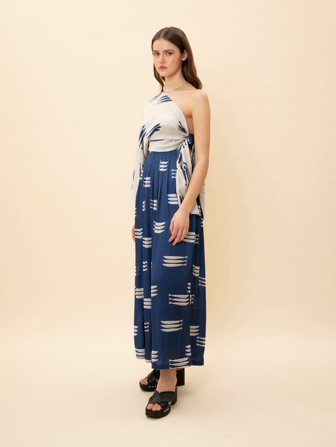 Παντελόνι Πλισέ Sardeles We_Are Μπλε