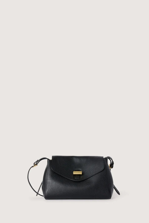 Τσάντα ώμου/χιαστί δερμάτινη Girello mini Trussardi WBS18L35-033 μαύρο