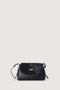 Τσάντα ώμου/χιαστί δερμάτινη Girello mini Trussardi WBS18L35-033 μαύρο