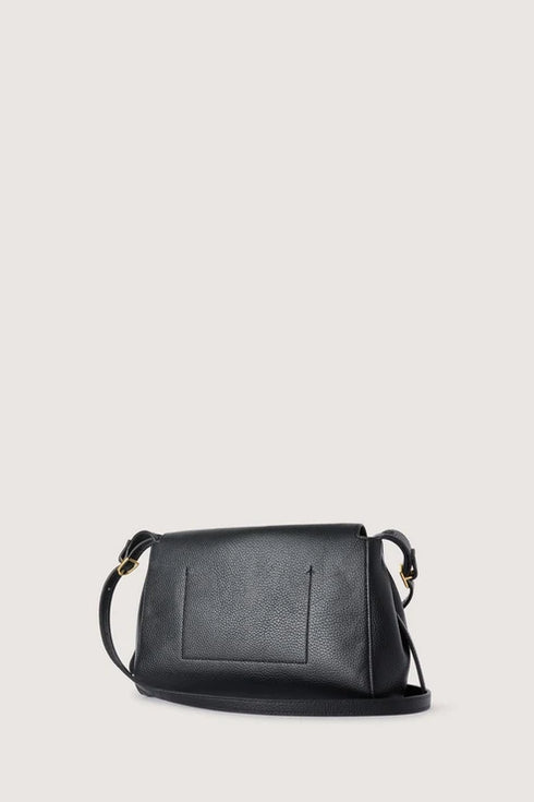 Τσάντα ώμου/χιαστί δερμάτινη Girello mini Trussardi WBS18L35-033 μαύρο