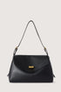 Τσάντα ώμου δερμάτινη Girello Trussardi WBS19L35-033 μαύρο
