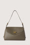 Τσάντα ώμου δερμάτινη Girello Trussardi WBS19L35-040 μπεζ
