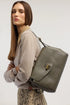 Τσάντα ώμου δερμάτινη Girello Trussardi WBS19L35-040 μπεζ