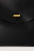Τσάντα ώμου δερμάτινη Girello Large Trussardi WBS20L35-033 μαύρο