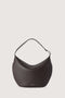 Τσάντα ώμου δερμάτινη Whippet Medium Trussardi WBS15L34-053 καφέ