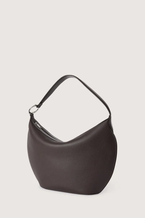 Τσάντα ώμου δερμάτινη Whippet Medium Trussardi WBS15L34-053 καφέ