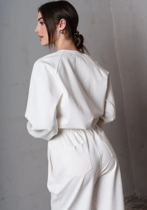 Τοπ Alpia Collectiva Noir CN141F01PNT λευκό