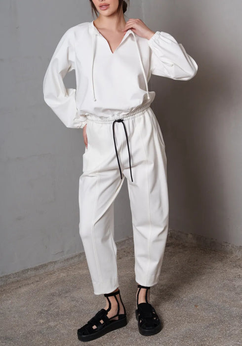 Τοπ Alpia Collectiva Noir CN141F01PNT λευκό