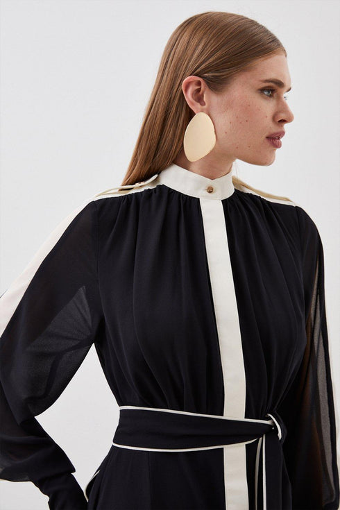 Φόρεμα Karen Millen BKK14735 μαύρο