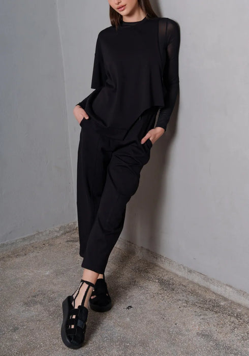 Παντελόνι Corsia Collectiva Noir CN141F12PNT μαύρο