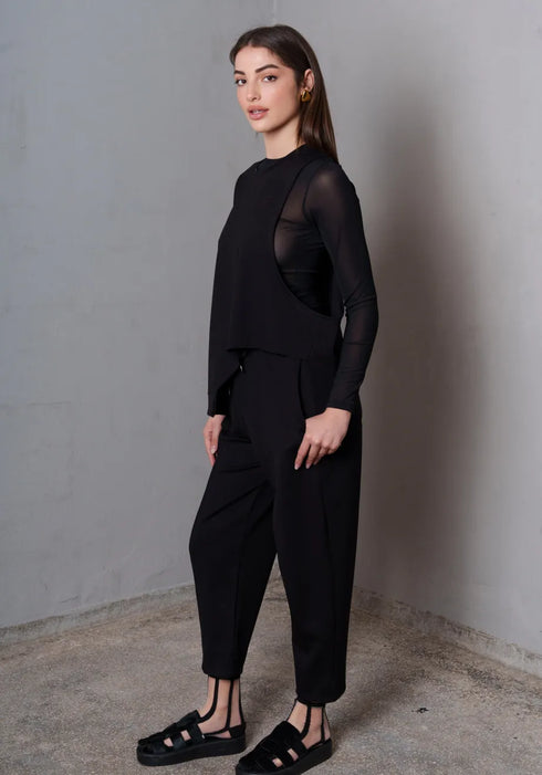 Παντελόνι Corsia Collectiva Noir CN141F12PNT μαύρο