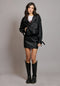 Τζάκετ Corvel Collectiva Noir CN143R01LEA μαύρο
