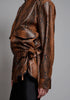Τζάκετ Elea Collectiva Noir AT143J01CRO-BROWN