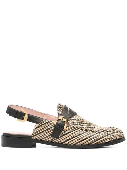 Mules Coccinelle E4 SK5 16 02 01 736 μπεζ/μαύρο