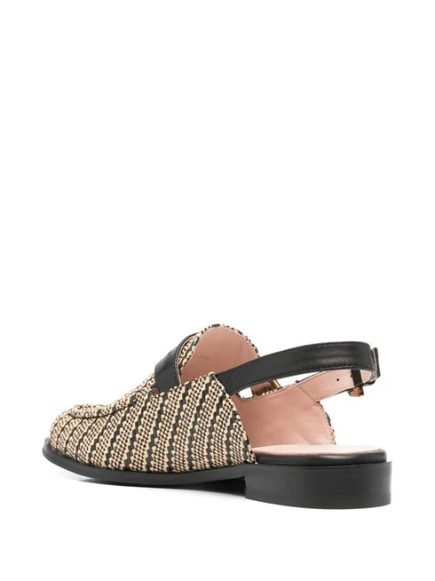 Mules Coccinelle E4 SK5 16 02 01 736 μπεζ/μαύρο