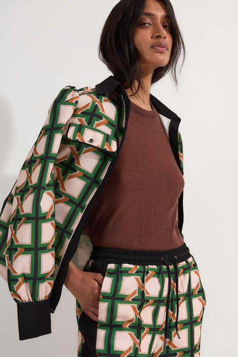 Πουκάμισο Karen Millen BKK23544 εκρού