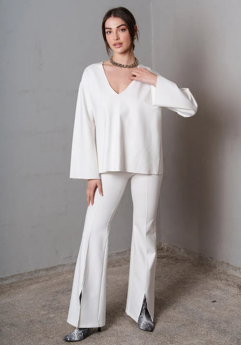 Τοπ Landia Collectiva Noir CN141F05PNT λευκό