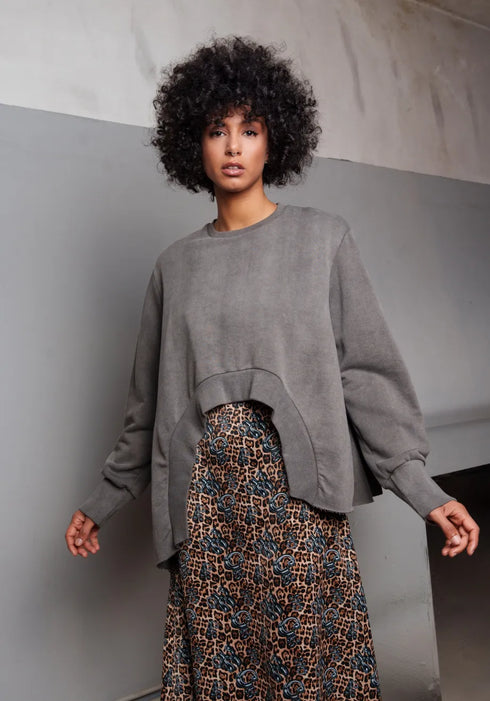 Τοπ Mink Collectiva Noir CN141A13FDV γκρι