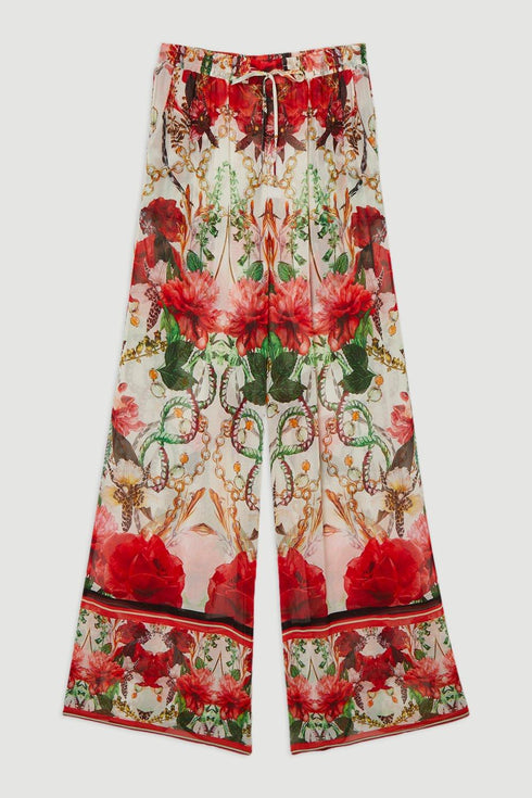 Παντελόνι Karen Millen BKK23396 εμπριμέ