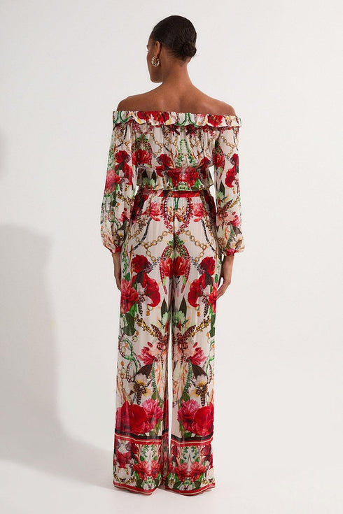 Παντελόνι Karen Millen BKK23396 εμπριμέ