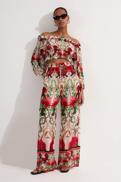 Παντελόνι Karen Millen BKK23396 εμπριμέ