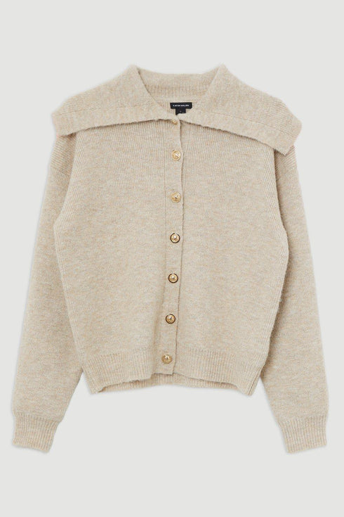 Ζακέτα Karen Millen BKK22189 μπεζ