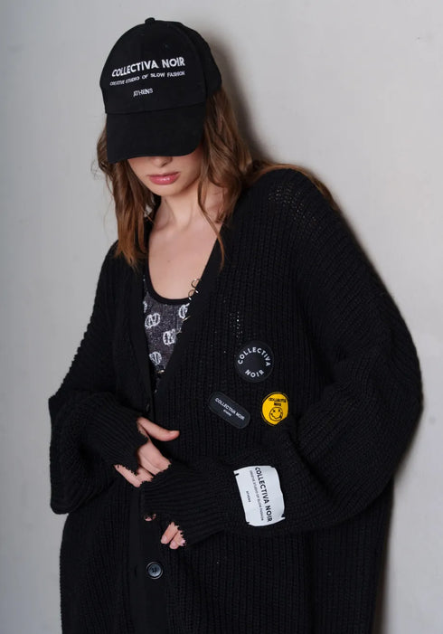 Ζακέτα No7 Yan Collectiva Noir CN141G11KNT μαύρο